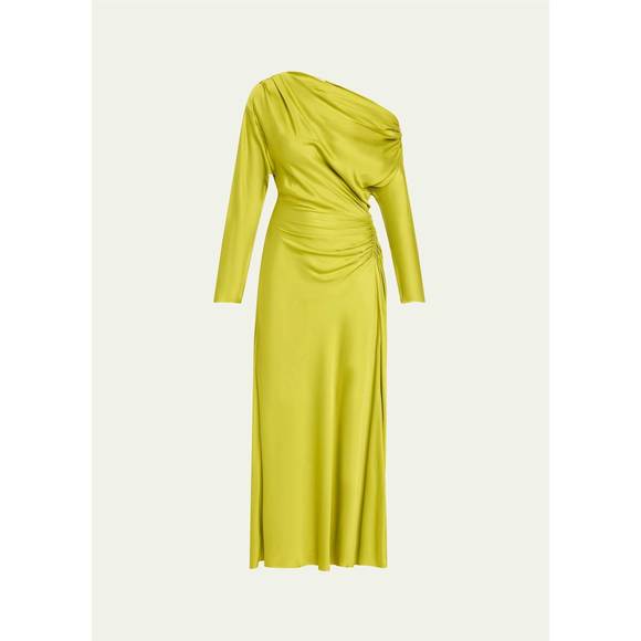 NEW A.L.C. piper dress in green amber - Picture 5 of 5